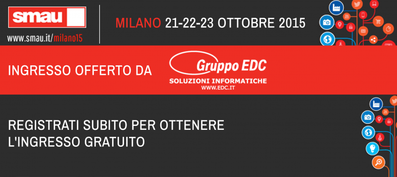 Smau Milano 21-23 Ottobre 2015